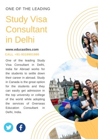 EduCastles - One of the Leading Study Visa Consultant in Delhi