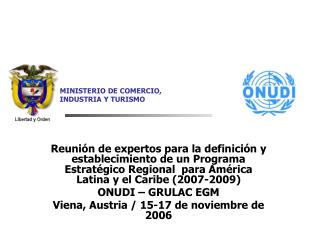 Reunión de expertos para la definición y establecimiento de un Programa Estratégico Regional para América Latina y el C
