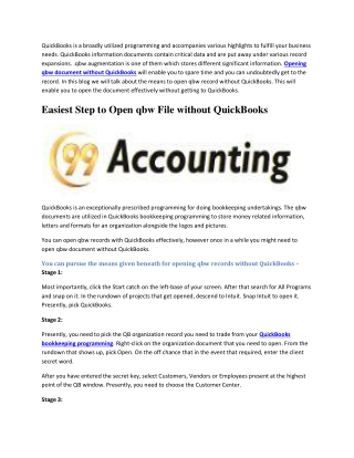 Open qbw file with quickbooks online