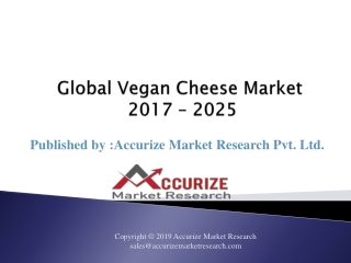 Vegan Cheese Market