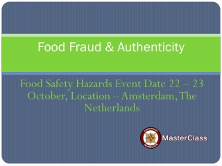 food fraud Europe