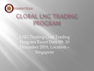 LNG Trading in Singapore and LNG Trading in Asia