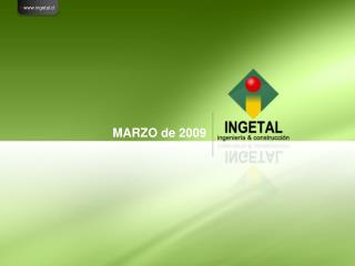 MARZO de 2009