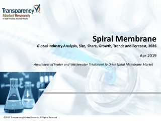 Spiral Membranes Market - New Business Opportunities and Investment Research Report 2026