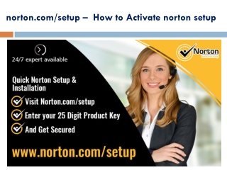 norton.com/setup – How to Activate norton setup