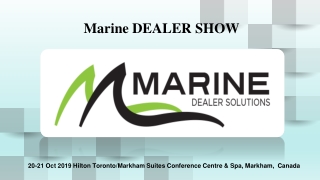 Marine DEALER SHOW