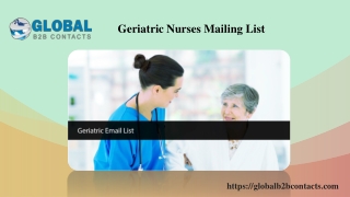 Geriatric Nurses Mailing List