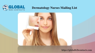 Dermatology Nurses Mailing List