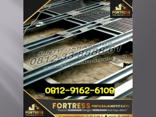 081291626109 (FORTRESS), pintu garasi lipat, pintu garasi geser, pintu garasi besi sliding, bekasi