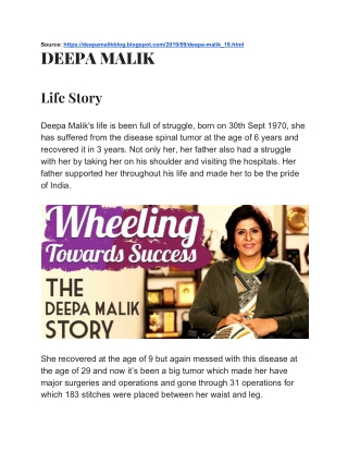 Deepa malik