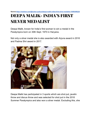 Deepa Malik