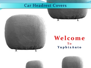 Car Headrest Covers