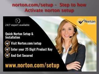 norton.com/setup – Step to how Activate norton setup