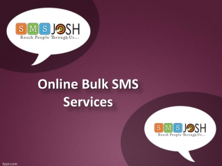 Send Bulk SMS in Hyderabad, Bulk SMS Services in Hyderabad - SMSjosh