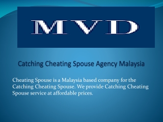 Catching Cheating Spouse Agency Malaysia