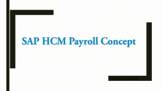 Best SAP HR Training Institute in Pune: SAP HR HCM Course