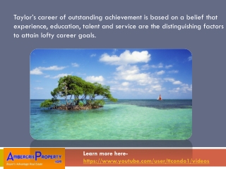 Career of outstanding achievement