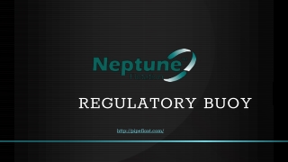 Regulatory Buoy by Neptune Flotation