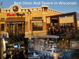 Best Diner And Tavern In Wisconsin