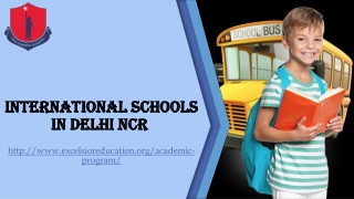 International schools in Delhi NCR