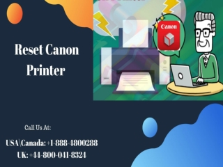 Reset Canon Printer – Easy Steps