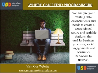 Where Can I Find Programmers