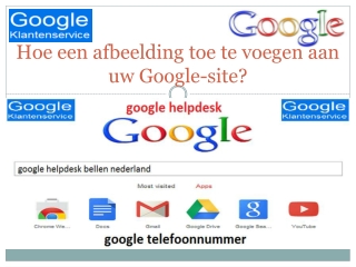 Hoe een afbeelding toe te voegen aan uw Google-site?