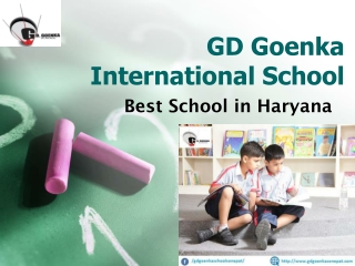 G D Goenka International School | Best School in sonepat