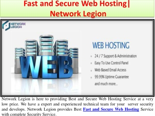 Network Legion| Best Dedicated Server Hosting, Web Hosting and Domain Name