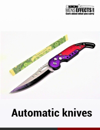 Types of Automatic Knives (With Benefits) – Men's Effects