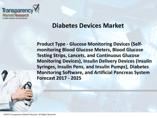 Diabetes Devices Market Is Predicted To Account For A Total Of US$66,053.1 Mn By 2025