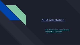 MEA Attestation