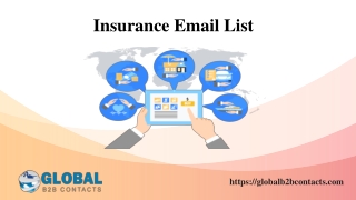 Insurance Email List