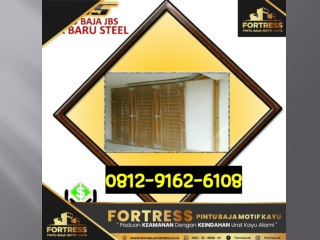 0812-9162-6109 (FORTRESS), cat pintu garasi, desain pintu garasi, detail pintu garasi, depok