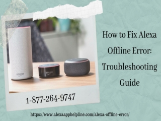 Resolve Alexa Offline & Echo Offline Issue Tips & Tricks