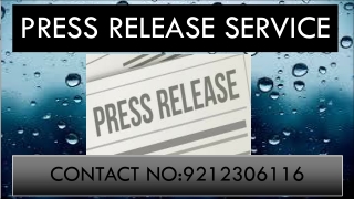 Press Release Service