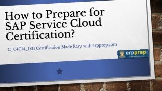 Preparation Tips and Questions Answers For SAP Service Cloud Certification Exam