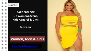 Women's Clothes and Accessories sale 60% off - Sale4fashion