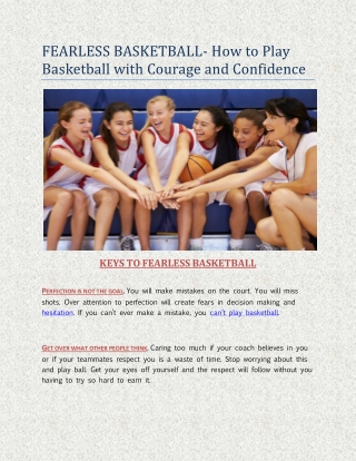 FEARLESS BASKETBALL- How to Play Basketball with Courage and Confidence