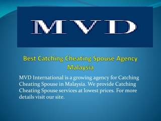 Best Catching Cheating Spouse Agency Malaysia