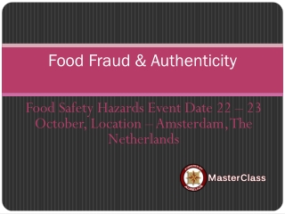 food fraud Europe