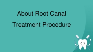 Dental Root Canal Treatment in India