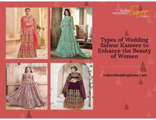Types of Wedding Salwar Kameez