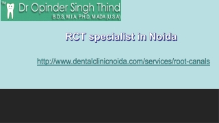 RCT specialist in Noida