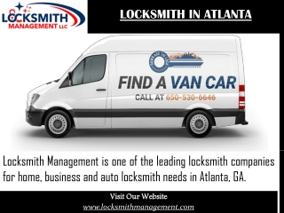 Locksmith In Atlanta