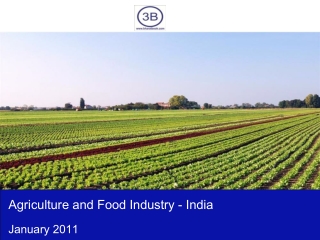 Agriculture and Food Industry in India 2011