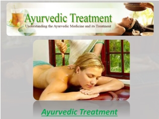 Ayurvedic Treatment