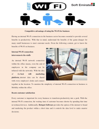 Free guest wifi solutions