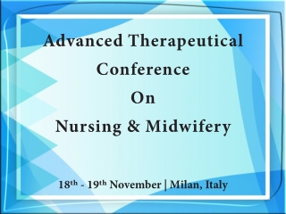 Abstract submission | Nursing Conference | Nursing Congress | Nursing Meet