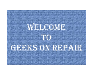 Local Computer Repair